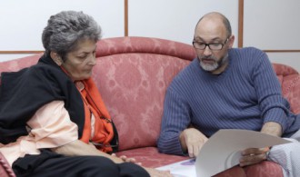 D. Félix Balboa, Presidente de la fundación y Elisabeth Fontana, Embajadora de la Providencia